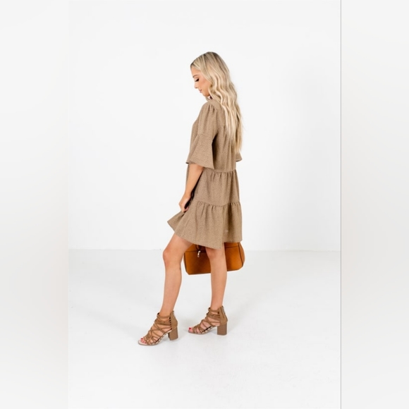 Very J Tiered Mini Dress - Picture 9 of 9